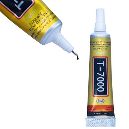 Universal Lim T-7000 15ml – Præcisionsapplikator | Sort | Til Elektronik, Plastik, Glas, Keramik, Metal