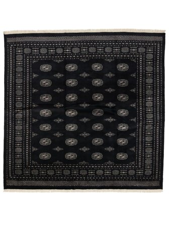 Bokhara 2Ply Rug Oriental Square (Wool, )