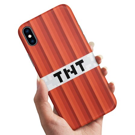 Cover / Mobilcover til iPhone X / XS - Minecraft TNT