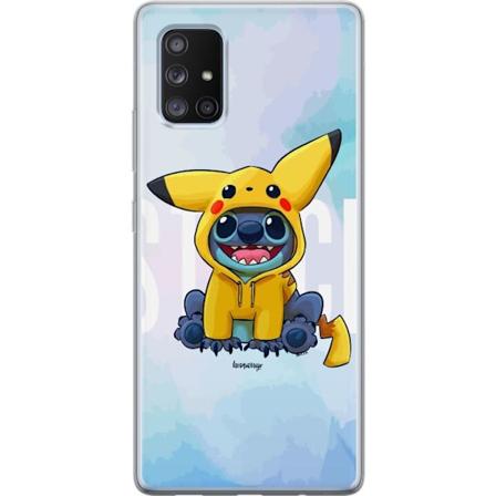 Samsung Galaxy A71 5G Läpinäkyvä kuori Ommel
