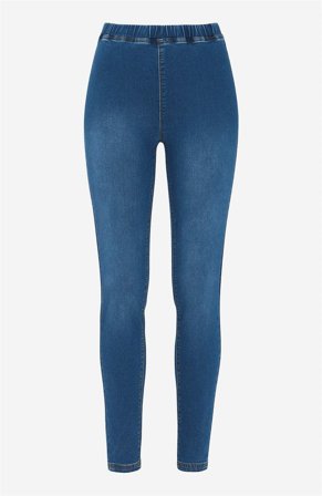 Cellbes of Sweden - Denimleggings i medium denim til damer i størrelse 34/36