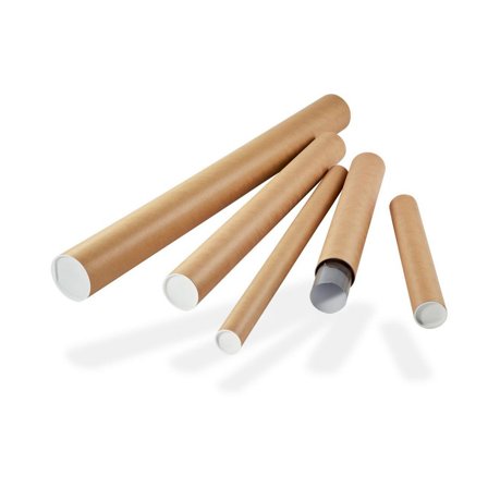 DINKHAUSER Papptub 100x1000mm brun - Lyreco - Emballage och lagerutrustning - Lådor och well - Papptuber