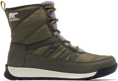 Sorel W's Whitney II Short Lace Waterproof Stone Green/Black