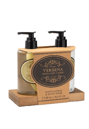 Naturally European Caddy Set Hand Wash & Cream Verbena Presentaskar Unisex 2X300ML