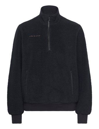 Cloud Pile Half Zip Black Röhnisch