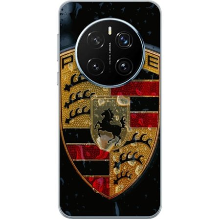 Kompatibel Mobilcover til Honor Honor Magic7 Pro Porsche logo plakat luksusbil mærke våben sportsvogn emblem Stuttgart klassisk retro design bil kun