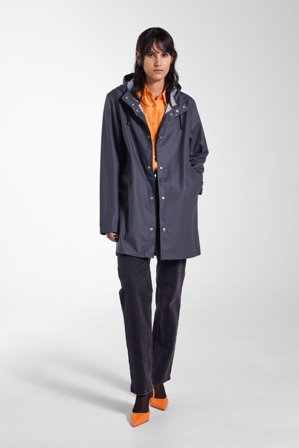 Stockholm Lightweight Raincoat Charcoal