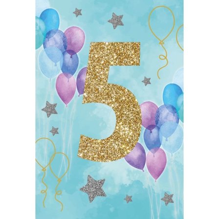 Håndlagde Kort Alder Er Bare Et Tall 5 År