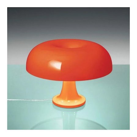 Svamp Bordlampe - Moderne Simpel Nordisk - Soveværelse Sengelampe Atmosfære Læse Bordlampe - Orange - Stiktype