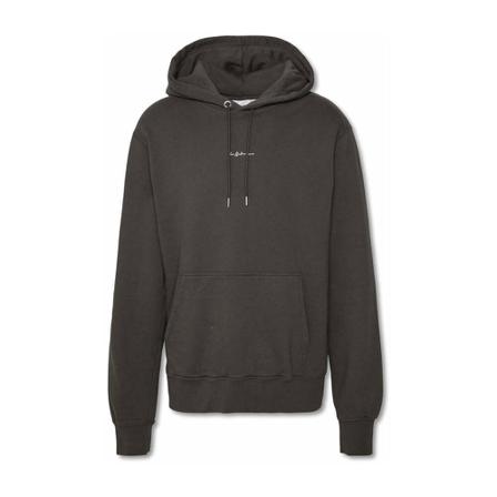 Han Kjøbenhavn Casual Hoodie Dark Grey , Grijs , Heren , Maat: XL