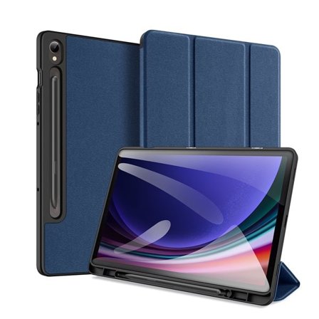 Dux Ducis Domo Samsung Galaxy Tab S9 FE-etui med stativ - blå