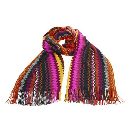 Missoni, Scarf Paars, Dames, Maat:ONE Size