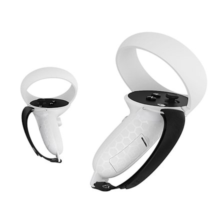 Justerbar Læder Håndrem til Meta Quest 2 Controller Anti Slip Håndbånd (YJD)