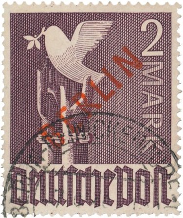 Tyskland/Berlin 1949 - MICHEL 34 - Stemplet