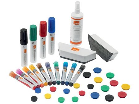 Nobo Tillbehörskit MoveMeet - Lyreco - Kontorsmöbler och inredning - Whiteboardtavlor och tillbehör - Startset för whiteboardtavlor