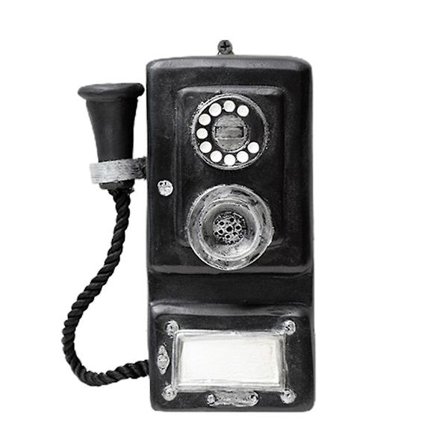 Retro Telefon Veggdekorasjon Kreativ Vintage Veggpynt Klassisk Utseende Håndtak Betaling