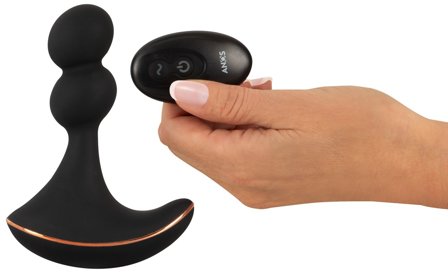 Remote Controlled Rotating Prostate Massager - Vuxen.se - Analvibrator, Vibrerande butt plug
