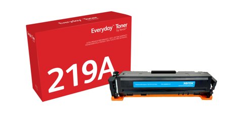 XEROX EVERYDAY CYAN TONER REPLACES HP 219A (W2191A) STANDARD CAPACITY SUPL