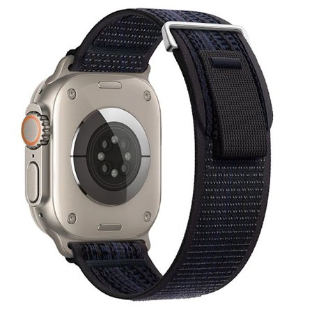 Kompatibel med Apple Watch-rem 44 mm 40 mm 45 mm 41 mm 42 44 45 mm Sportarmbånd iwatch Ultra 2 49 mm serie 9 8 se 7 6 5 4 3 svart blue23