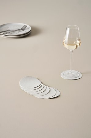 Jotex - Glassbrikker 8-pk Sølvgrå - LUNI - Kjøp Glasstilbehør hos Jotex