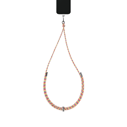 Cord Phone Strap Rainbow