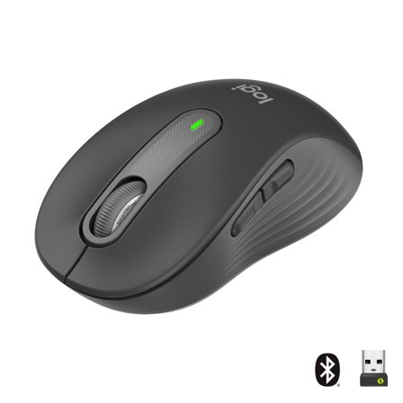 Logitech Signature M650 for Business - mus - Bluetooth, 2.4 GHz - grafitt