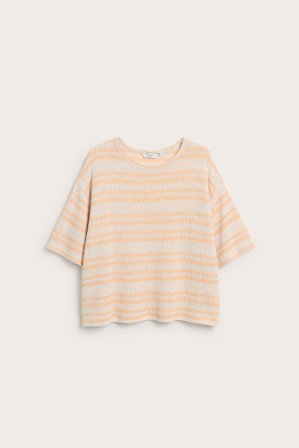 Kappahl | Stickad topp | Korall