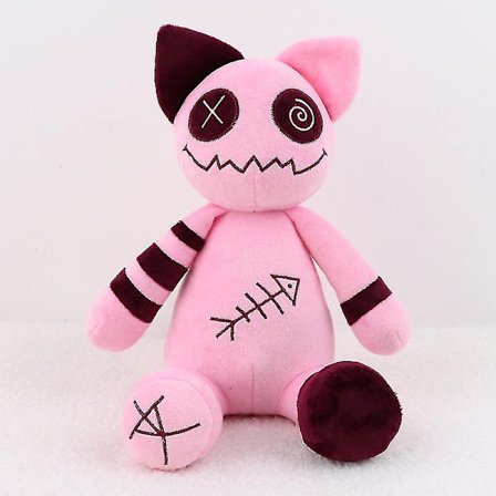 Zombie Cat Plysj Gir Bort Plysj Rosa Zombie Cat Dukker A