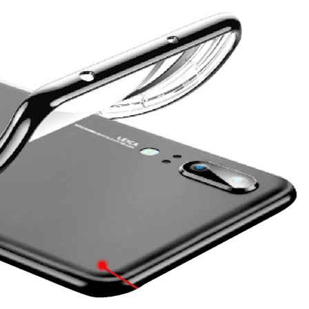 Huawei P20 - Stilrent Silikonskal Fr n FLOVEME