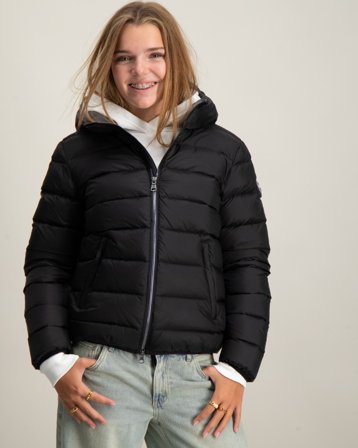 Colmar GIRLS DOWN JKT Czarny Kurtki Dziewczyna - Kids Brand Store