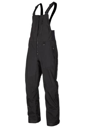 Latzhose Klim Storm Asphalt Schwarz/Asphalt L Short
