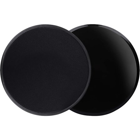 Fitness Gliding Discs Treningsskiver Dobbeltsidige Glideskiver for Hjemmetrening Mageøvelser Fullkroppstrening 2 Pakning