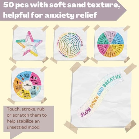 Calm Strips Stressreducerende klistermærker Fingerspidsklistermærker