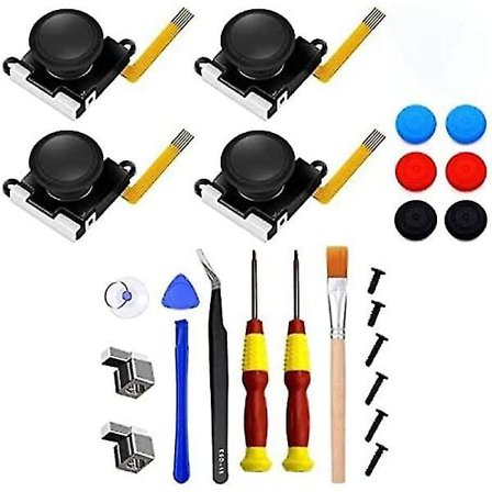 Reparasjonssett for Nintendo Switch, 25 deler