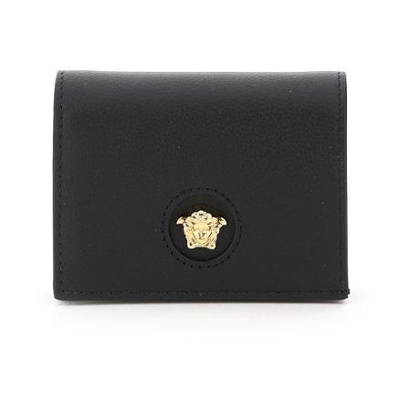 Versace, la medusa wallet Czarny, Kobieta, Rozmiar: ONE Size
