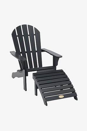 Jotex - Fåtölj + Pall Furu Orkangrå TENNESSEE - Köp Solstolar & solsängar hos Jotex