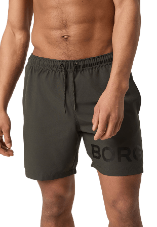 Björn Borg Swim Shorts Badkläder Herr Grå L