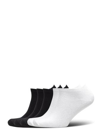 Decoy Sneaker Sock Cotton 5-Pk Ankelsokker Korte Strømper Svart Decoy*Betinget Tilbud