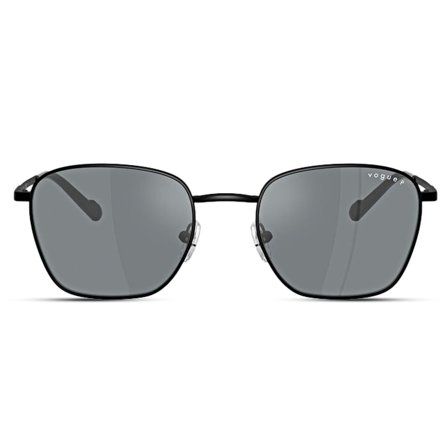 Lunettes de soleil polarisées hexagonales noires | Vogue 0VO4322S pour hommes - Lunettes de soleil polarisantes