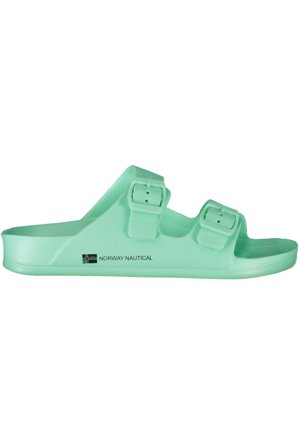 Norway 1963 Calzatura Ciabatta Donna Verde