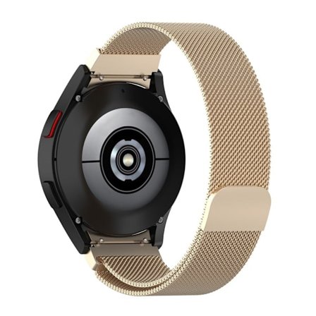 20 mm milanesiskt klockarmband i rostfritt stål för Samsung Galaxy Watch 4 - Guld