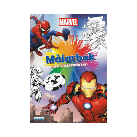 MARVEL målarbok Skapa & pyssla Herr ONESIZE