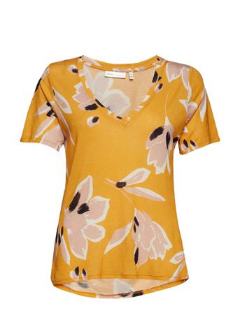 Rosita V-Neck T-Shirt T-shirts & Tops Short-sleeved Gul InWear