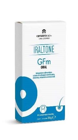 GFm Oral Iraltone 30 Compresse - Integratore per Capelli Forti