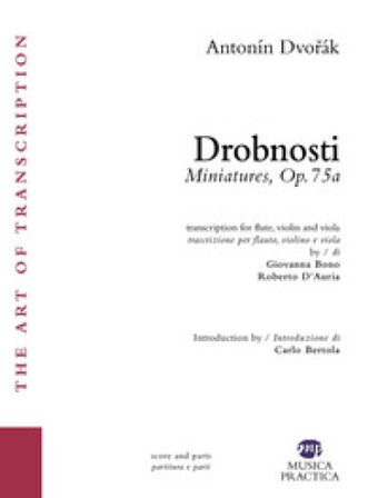 Drobnosti. Miniatures, op.75a. Partitura Antonin Dvorak