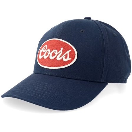American Needle - Blå adjustable Keps - Coors Baldwin Navy Adjustable @ Hatstore
