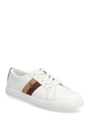 Lauren Ralph Lauren | Janson Ii Color-Blocked Leather Sneaker | 39