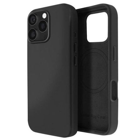 Skal - AVIZAR - iPhone 16 Pro Max - Veganläder - Skydd mot repor - MagSafe