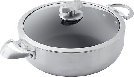 SCANPAN Sautegryte CS m/glasslokk 3,7L 26cm