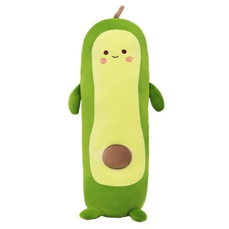 Grøn Avocado Plyd Legetøj Tegnefilm Avocado Frugt Sove Dukke puder Dejlige Frugt Store puder